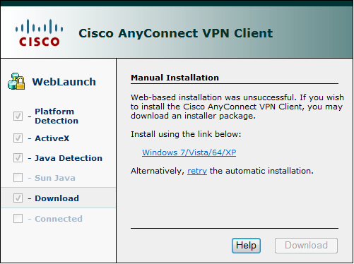 cisco anyconnect already installed mac