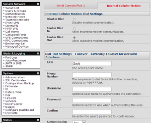 Cellular Configuration