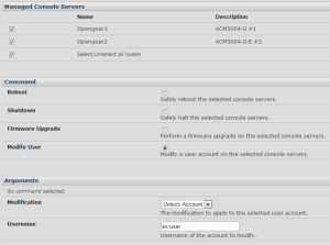 Command Console Servers