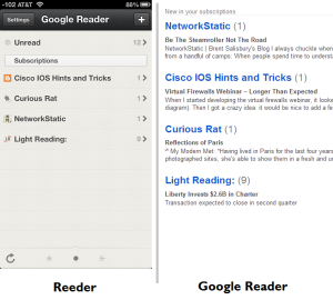 Reader vs Reeder