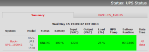 UPS Status