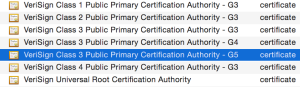 Root Store: Verisign_C3_G5