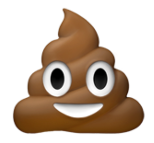 Smiling Pile of Poop (Apple)