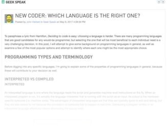 New Coder: Which language is the right one? (Thwack)