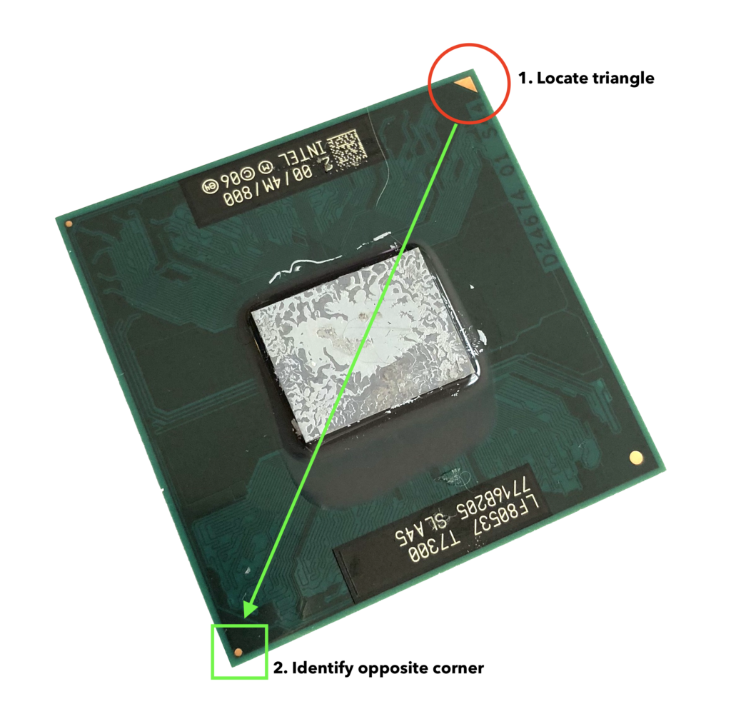 Locating Triangle on CPU