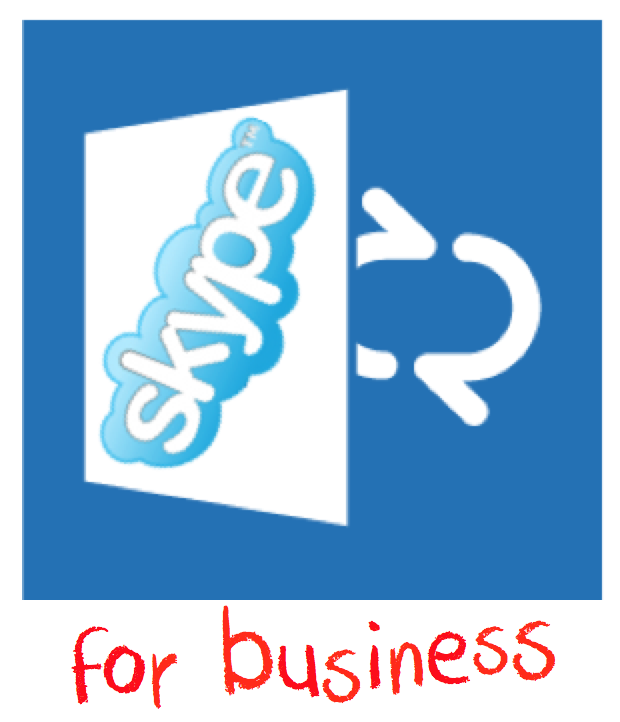 Not the Skype For Business Logo